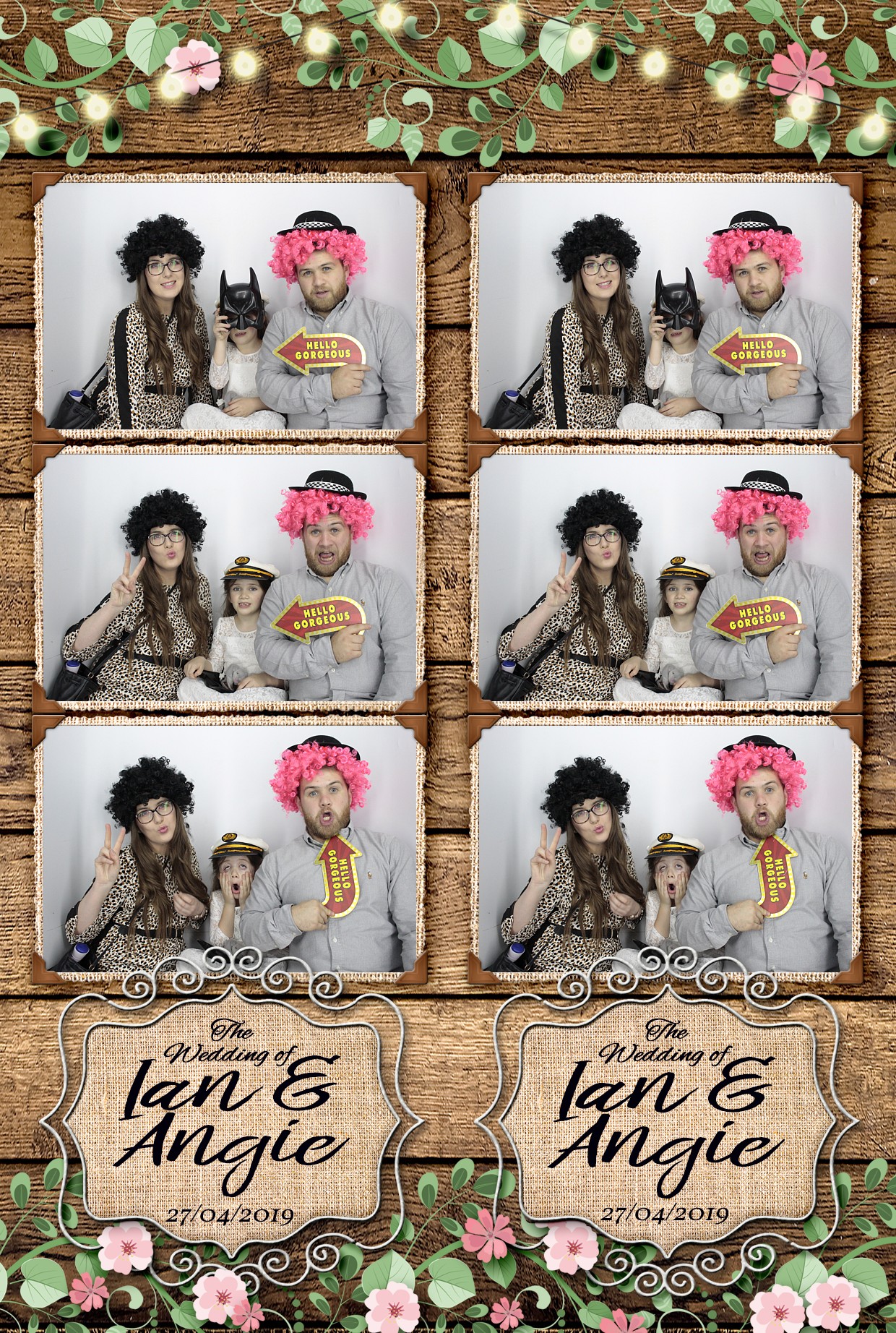 Ian & Angie’s wedding  | View more photos from the event at gallery.myphotoboothexperience.co.uk/u/MyPhotoBoothExperienceLtd/Ian-Angie’s-wedding